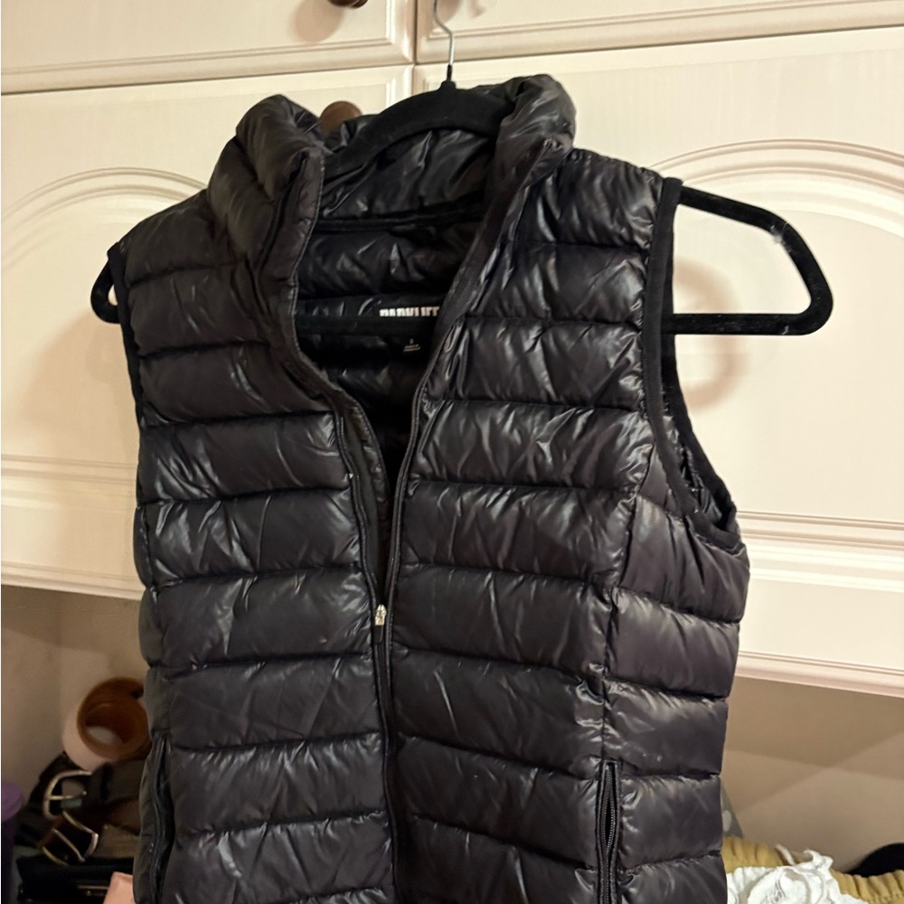 Black Quilted Puffer Jacket